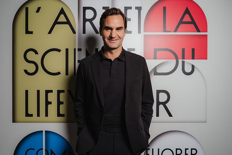 Roger Federer est ambassadeur mondial de la marque Uniqlo depuis 2018.