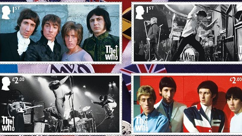 The Who est honoré avec sa série de timbres Royal Mail