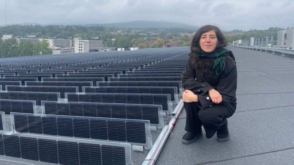 A visit to the world’s biggest vertical solar panel installation in Oslo showed the potential of this tech with a twist.