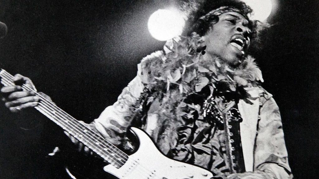 Jimi Hendrix died in 1970 aged just 27.