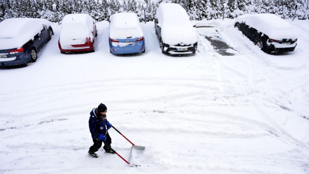 Could La Nina bring similar snowy conditions to Europe as those seen in Stockholm in January?