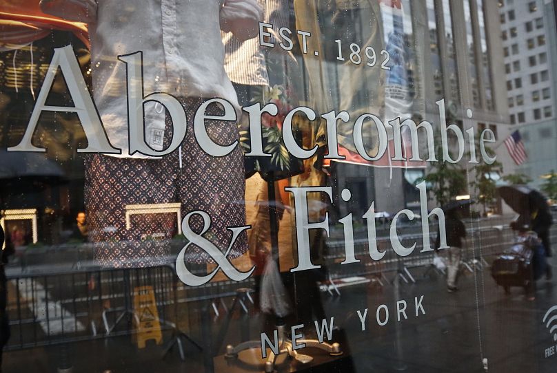 Boutique Abercrombie & Fitch sur la Cinquième Avenue à New York