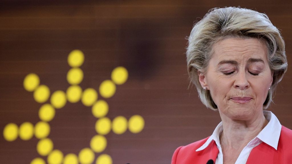 Commission President Ursula von der Leyen in Portugal in 2021