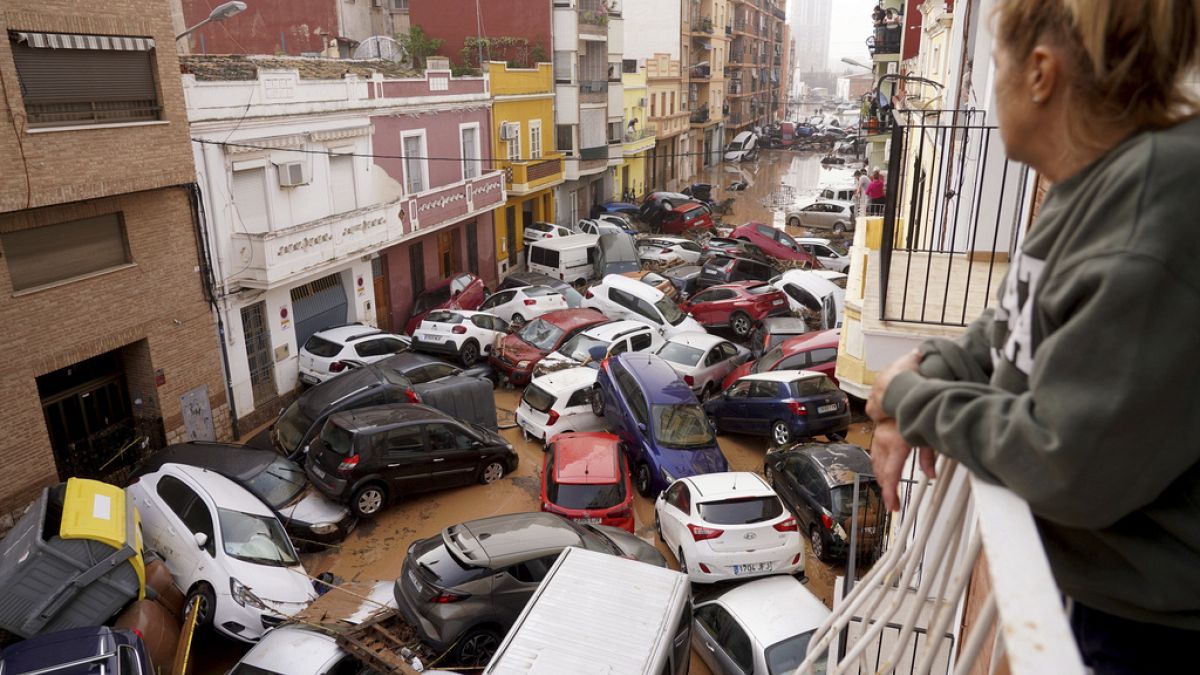 En images : des crues soudaines dévastatrices frappent les régions de l'est et du sud de l'Espagne