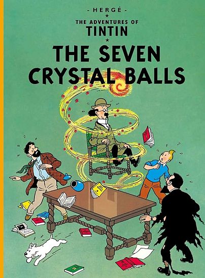 Les sept boules de cristal d'Hergé 