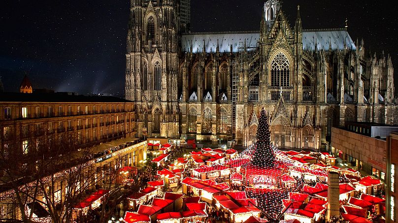 Cologne abrite le plus grand marché de Noël d'Europe.