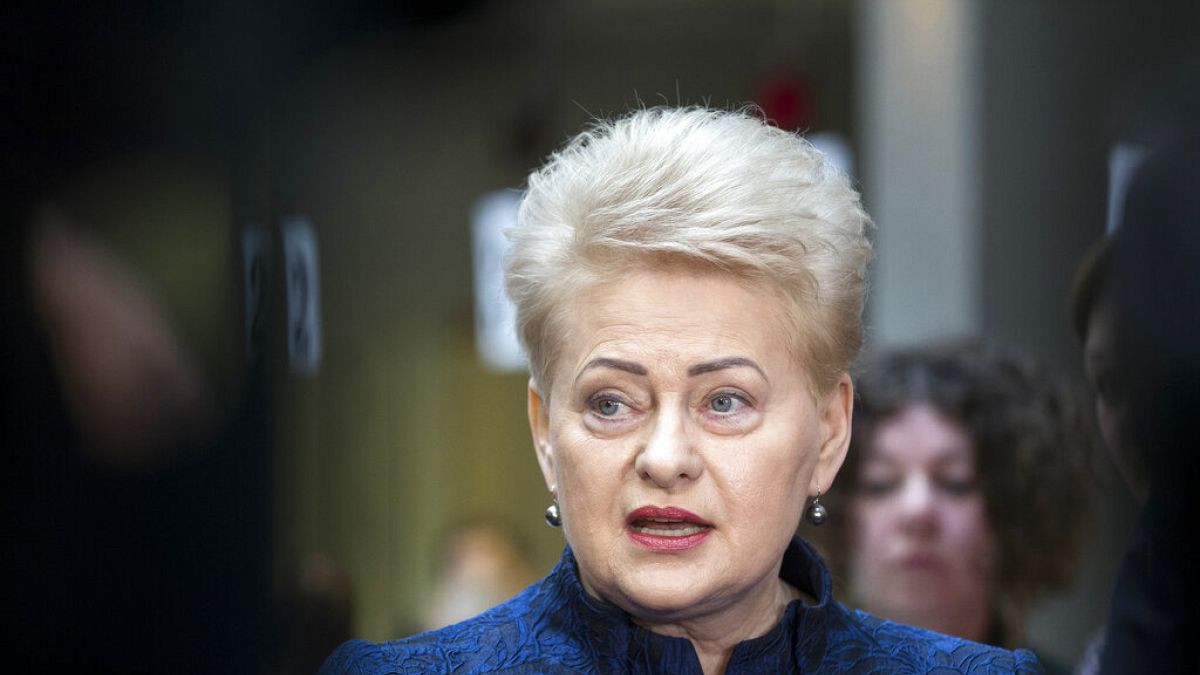 Former President of Lithuania Dalia Grybauskaitė