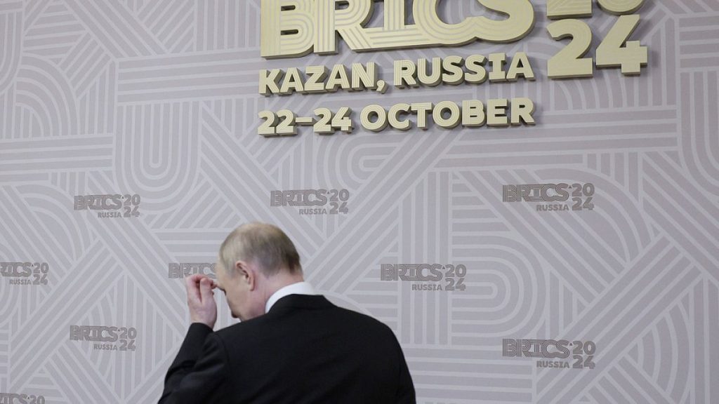 Vladimir Putin is hosting a controversial summit in Kazan, Russia