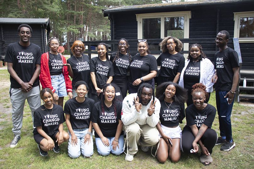 Des jeunes du Royaume-Uni participent au programme Changemakers.