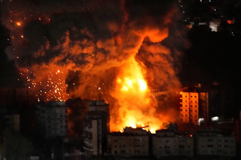 Une frappe aérienne israélienne frappe un quartier sud de la capitale libanaise Beyrouth