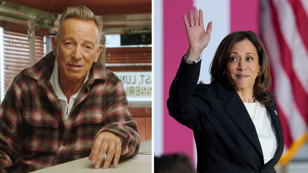 Bruce Springsteen endorses Kamala Harris and labels Donald Trump as ‘the most dangerous candidate for president in my lifetime’