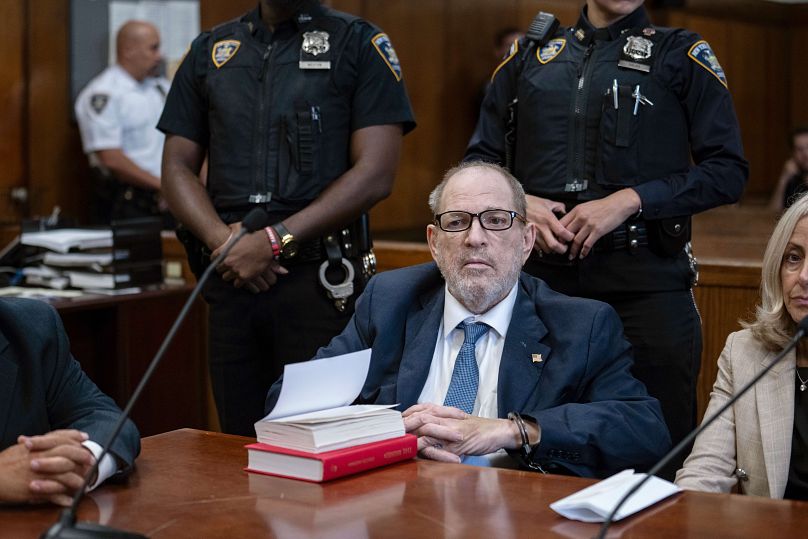 Harvey Weinstein comparaît devant un tribunal pénal de New York, le mercredi 18 septembre 2024.