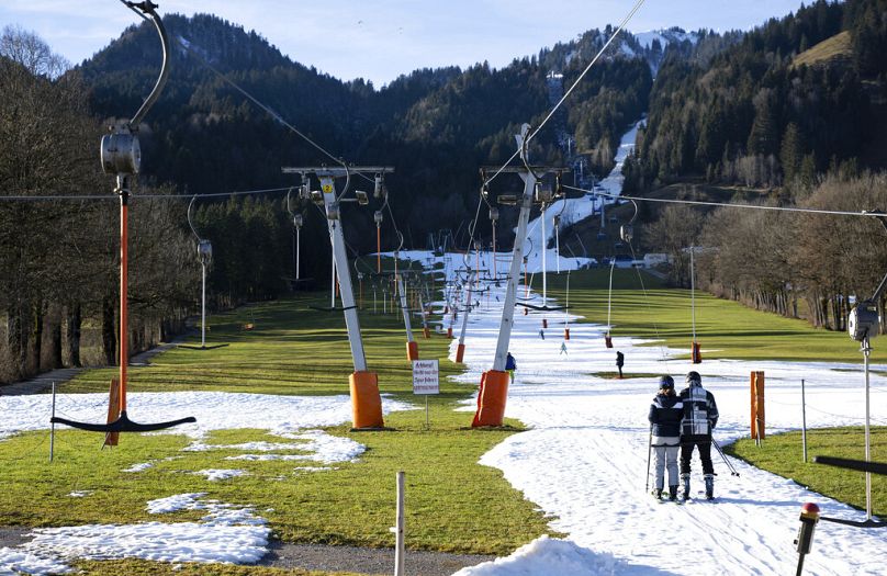 L'hiver dernier a été marqué par de rares chutes de neige et un temps inhabituellement chaud dans les montagnes d'Europe centrale. 