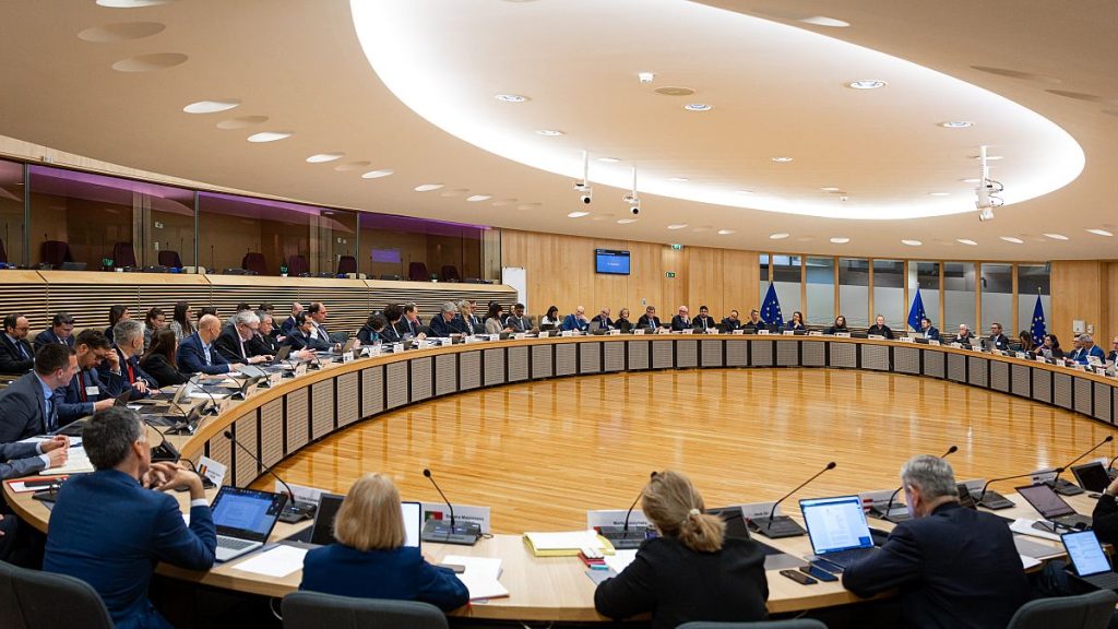 A meeting of the European Board for Digital Services.