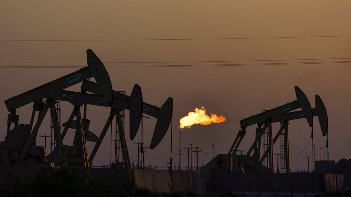 Flaring at an oil field in Texas. Climate groups are hoping the COP29 summit in Baku next month will confirm we really are at the beginning of the end of the fossil fuel era