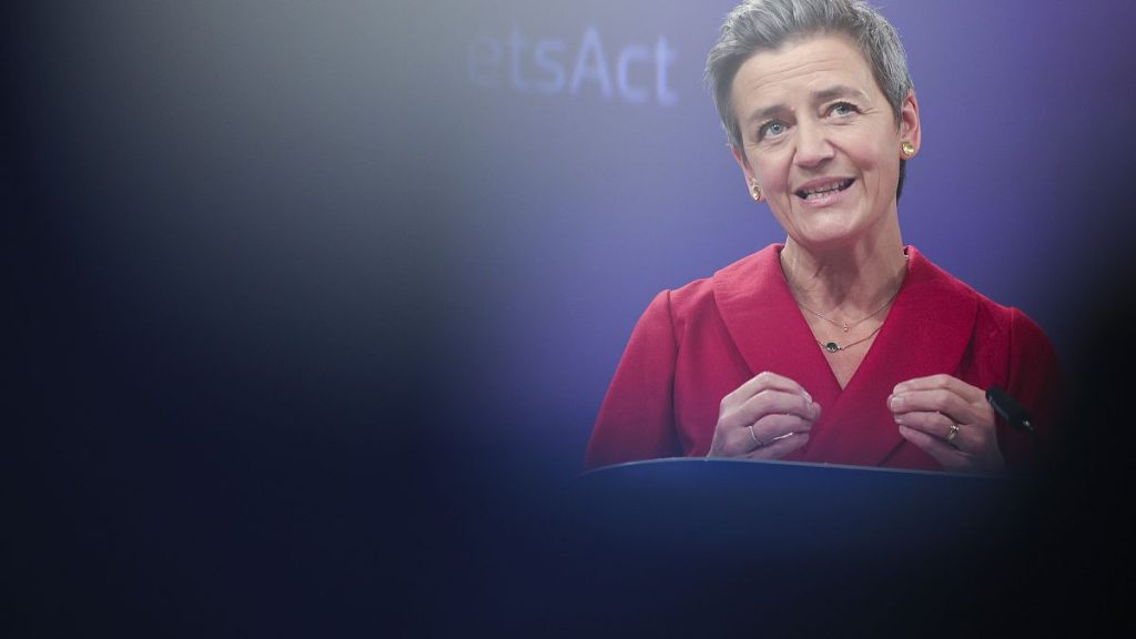 The European Commission Vice President in charge of Digital, Margrethe Vestager