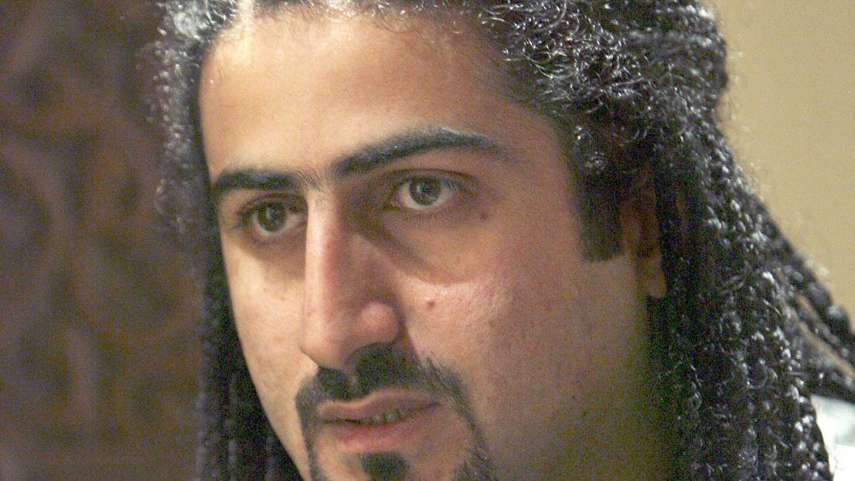 FILE: Omar bin Laden during an interview with the Associated Press in Cairo, 11 January 2008