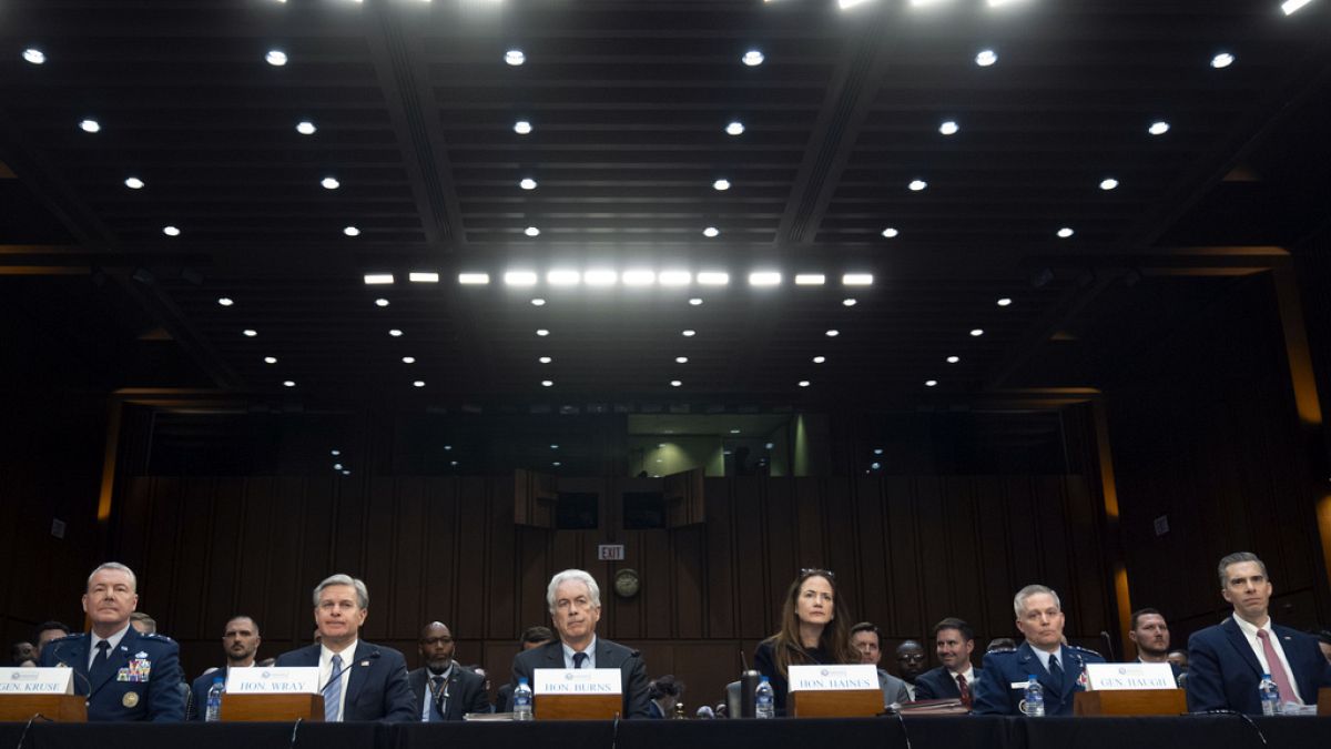 FILE - A hearing of the Senate Intelligence Committee on Capitol Hill, Washington DC, March 11, 2024