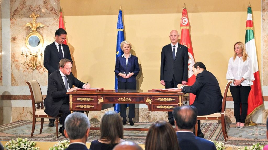 The EU and Tunisia signed the agreement in July 2023.