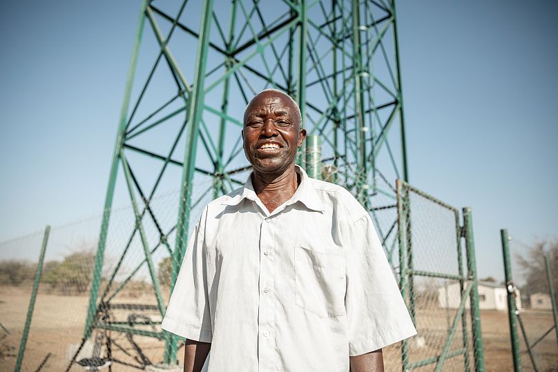 M. Mazuba dans la communauté de Nteme le 12 septembre 2024 dans le district de Monze, Zambie.