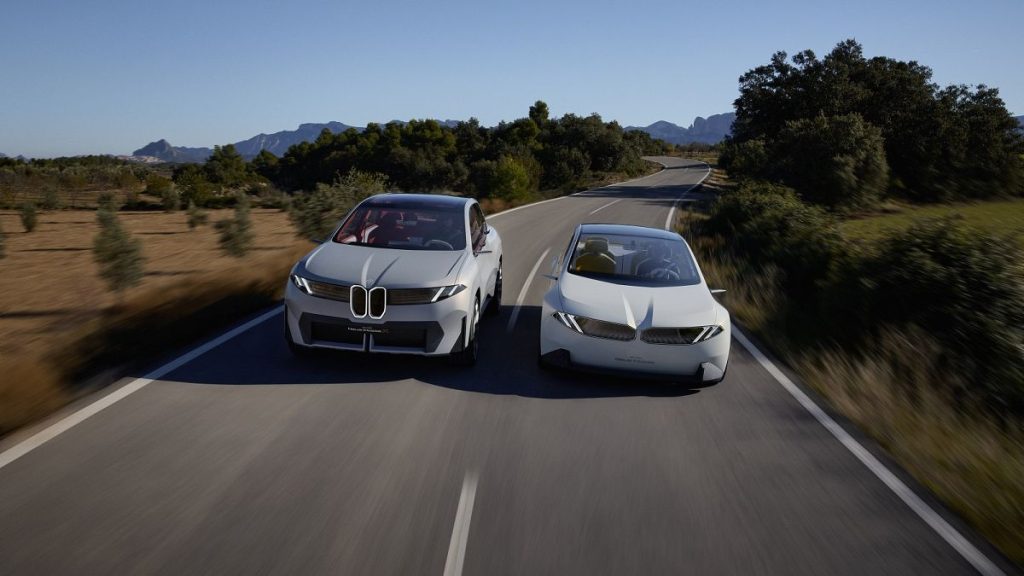 BMW Vision Neue Klasse X vehicles.