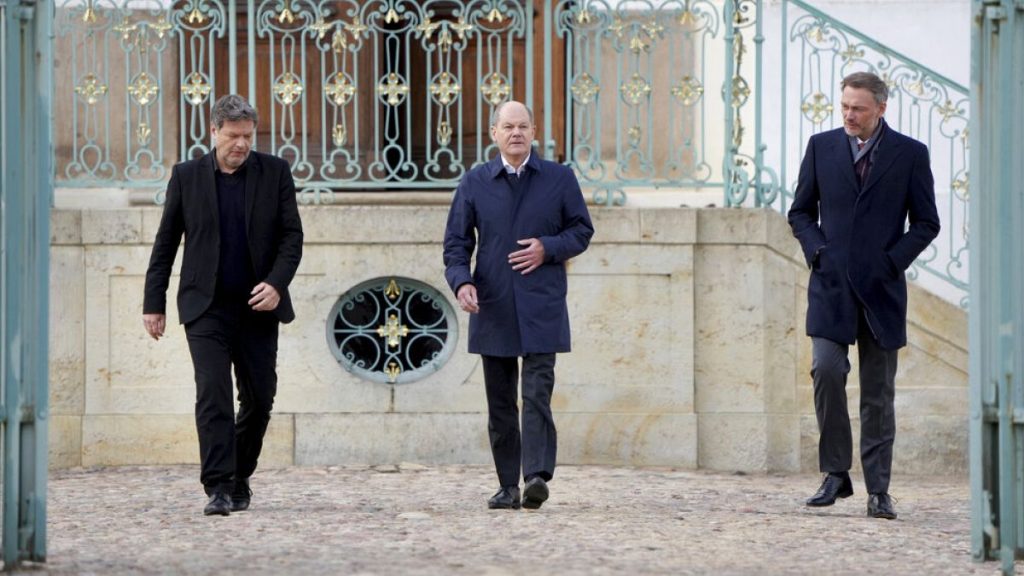 Robert Habeck, Olaf Scholz and Christian Lindner - ARCHIVE