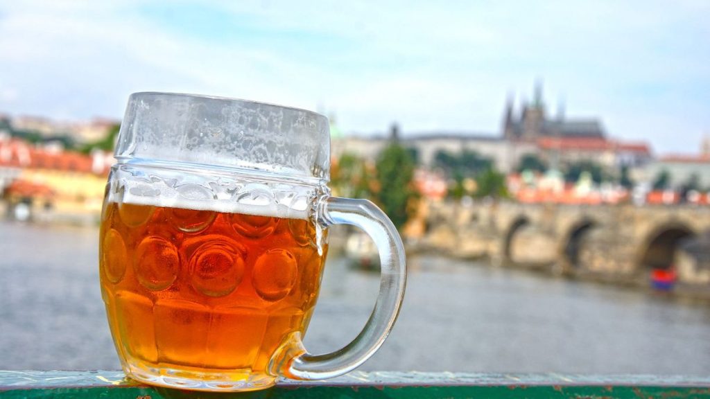 Prague is famed for its cheap beer and beautiful architecture.