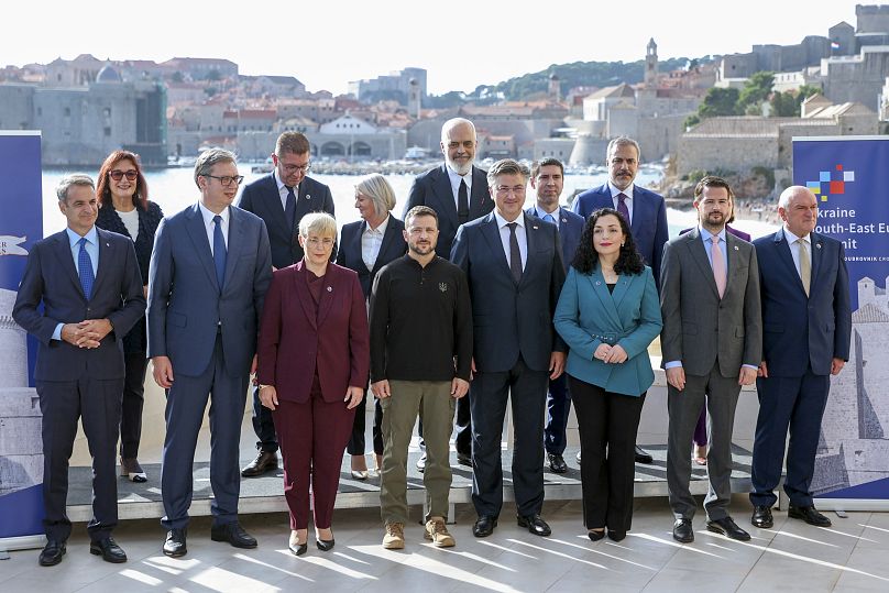 Zelensky a rencontré les dirigeants régionaux lors du sommet de l'Europe du Sud-Est, de la Croatie et de l'Ukraine à Dubrovnik.