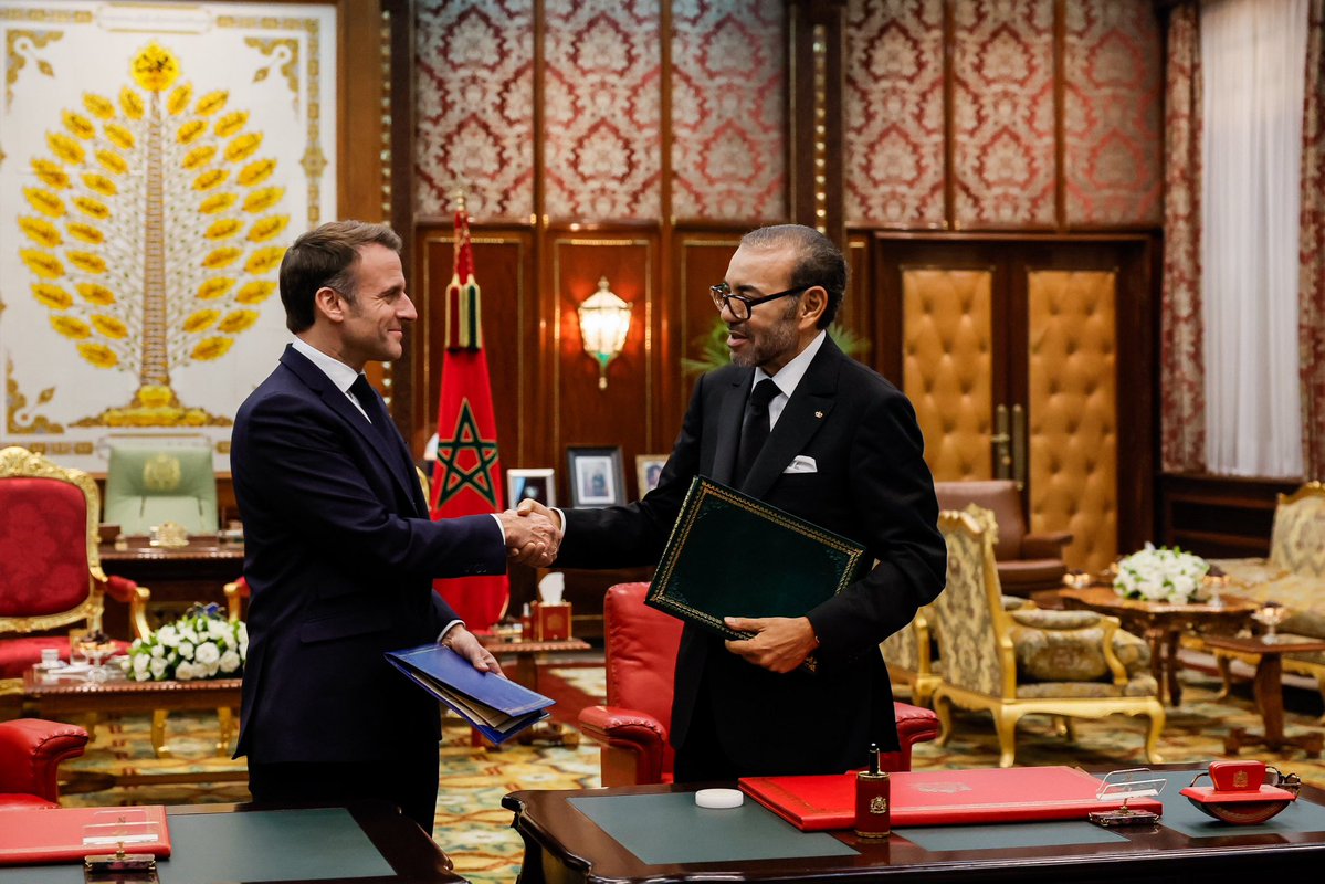 Ce jour à Rabat, nous ouvrons un nouveau chapitre de la longue histoire entre le Maroc et la France pour la prochaine génération.