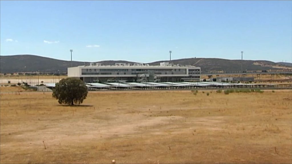 FILE - Ciudad Real airport in Spain.