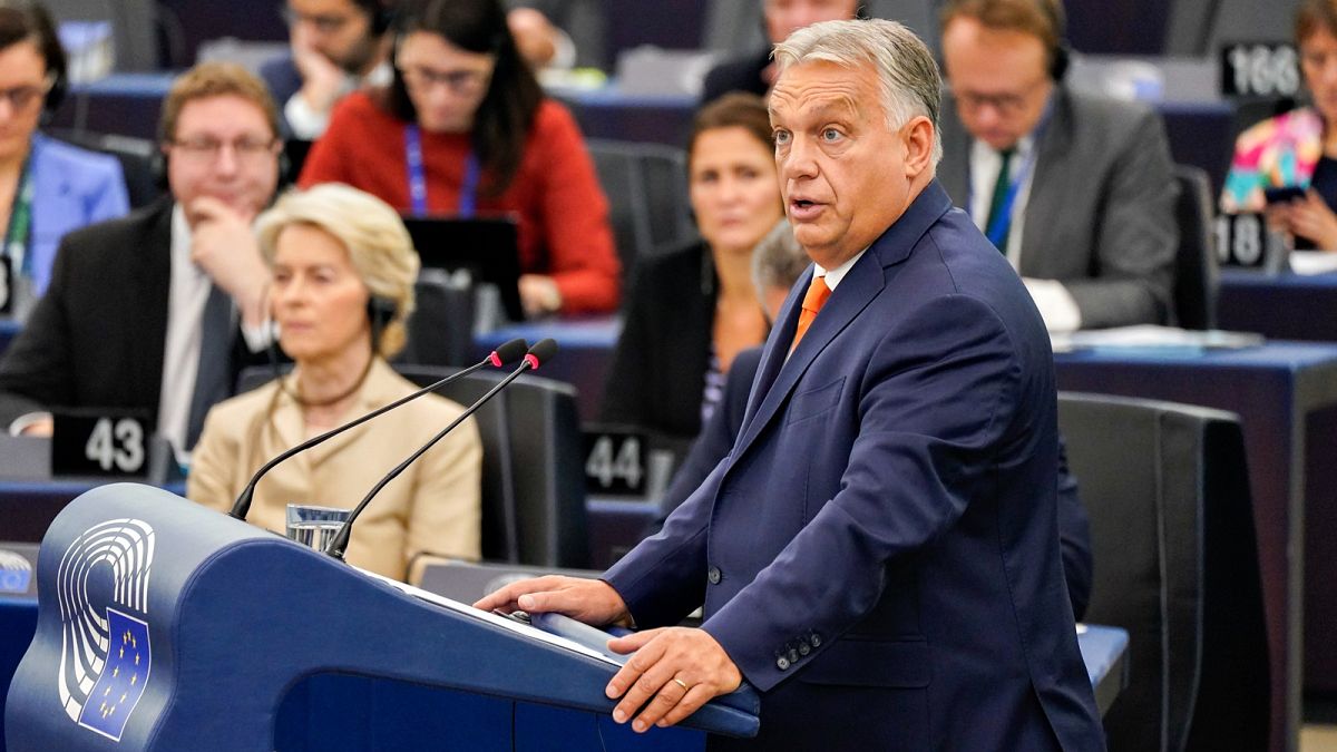 Viktor Orbán clashed with Ursula von der Leyen on Wednesday morning.