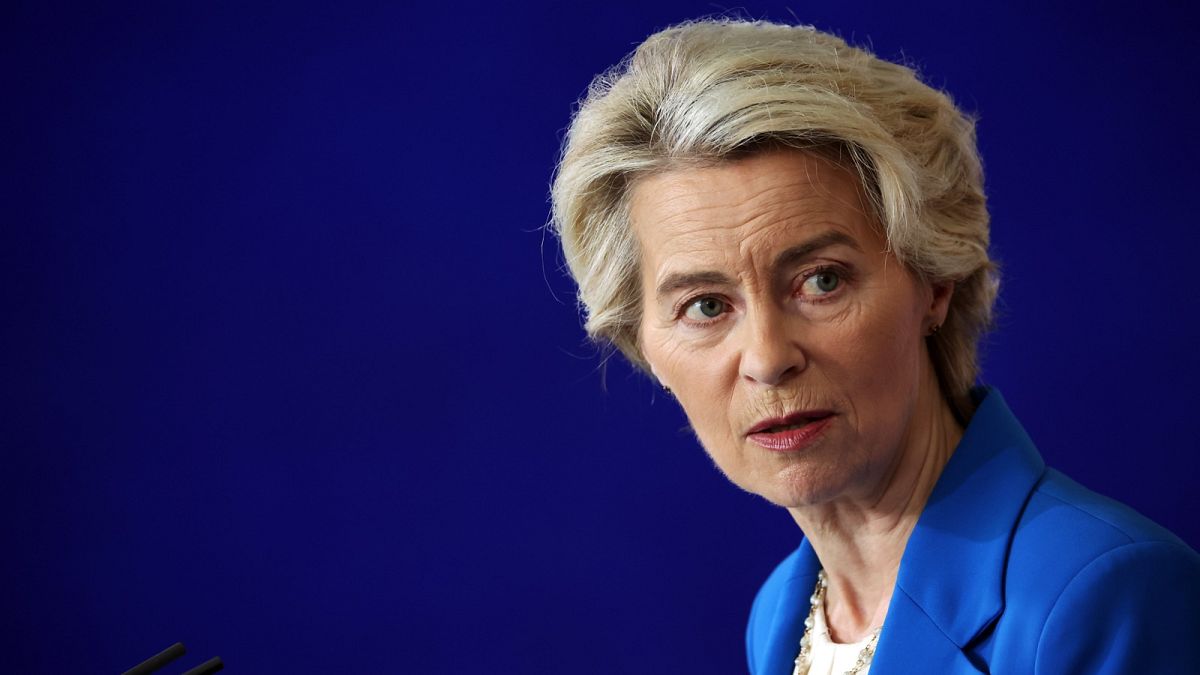 Ursula von der Leyen sent the letter ahead of a two-day summit of EU leaders.