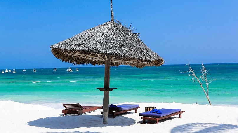 Plage aux tortues à Watamu, Kenya.