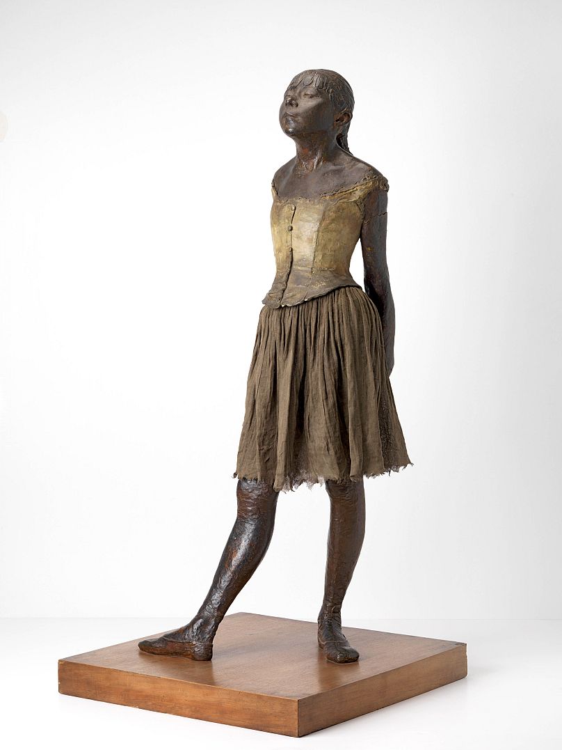 Edgar Degas Étude de nu pour la petite danseuse de quatorze ans (Étude de nu pour la petite danseuse habillée), v. 1878