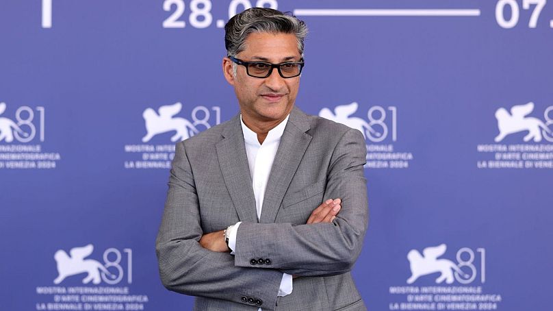 Asif Kapadia at the 2024 Venice Film Festival 