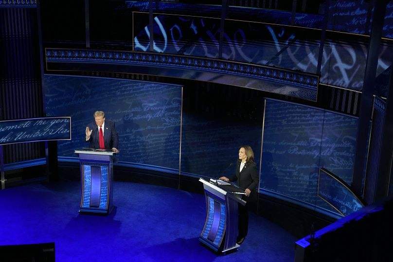 ABC News presidential debate at the National Constitution Center, Tuesday 10 September 2024