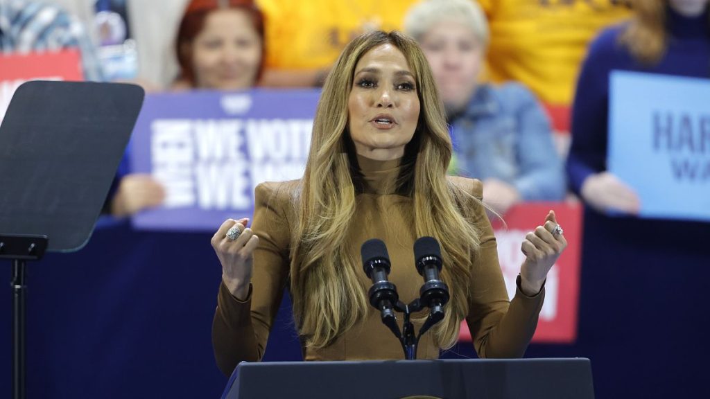 Jennifer Lopez blasts Trump campaign’s ‘garbage’ comments