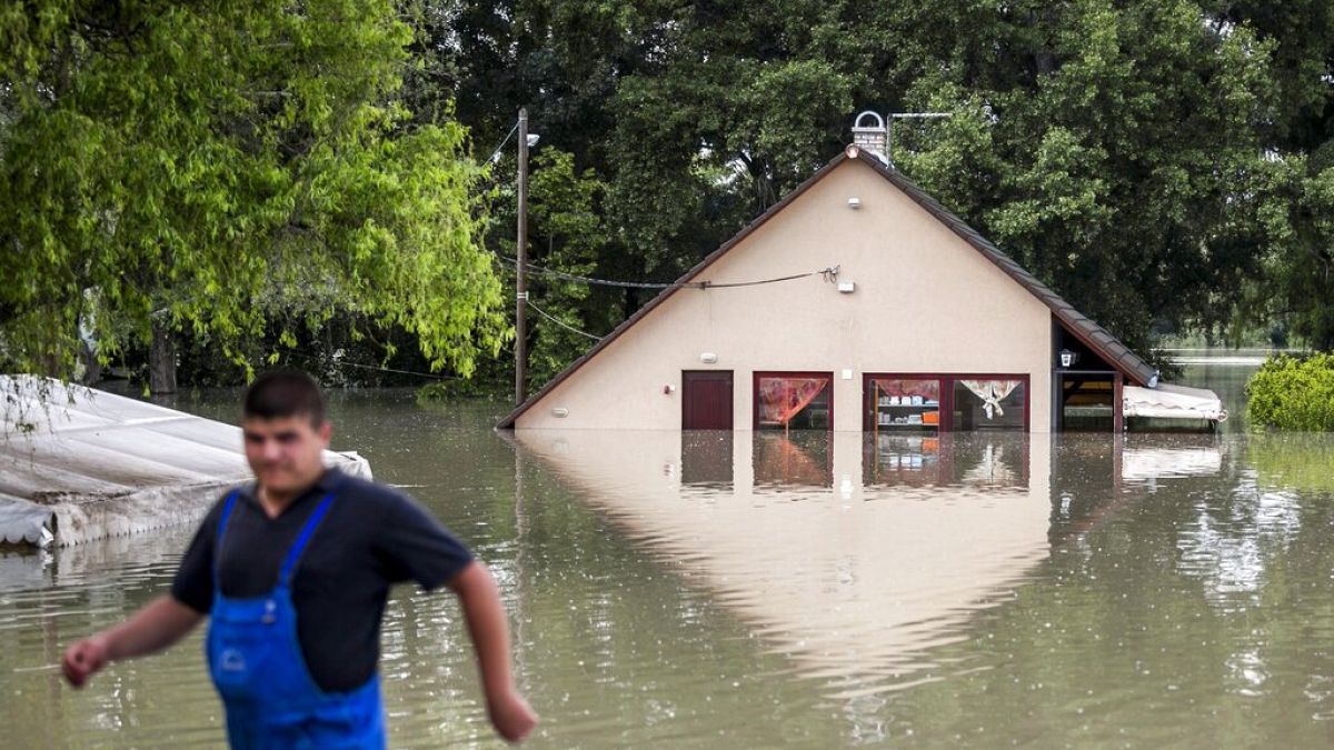 Serious floods are increasing in Europe.