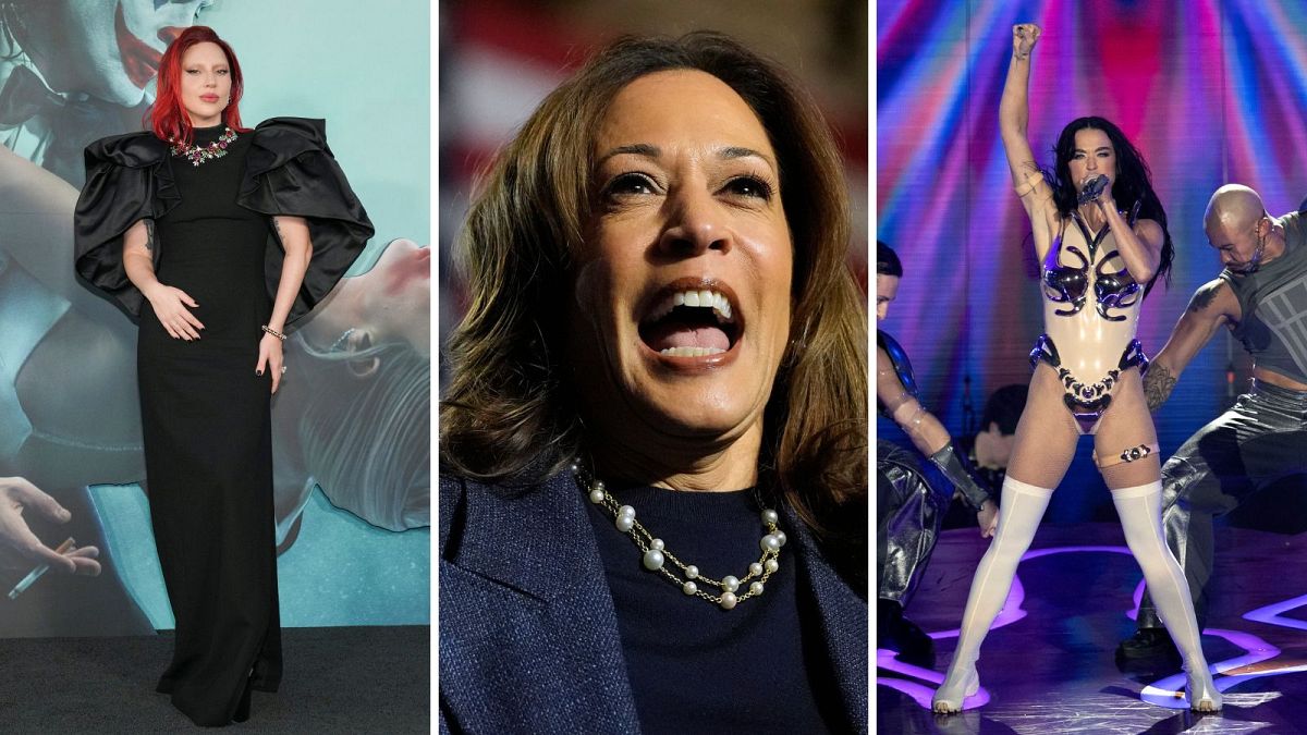 Lady Gaga and Katy Perry to perform at Kamala Harris’ final pre-election rallies