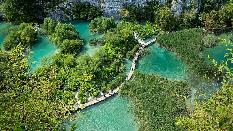 Parc national des lacs de Plitvice en Croatie