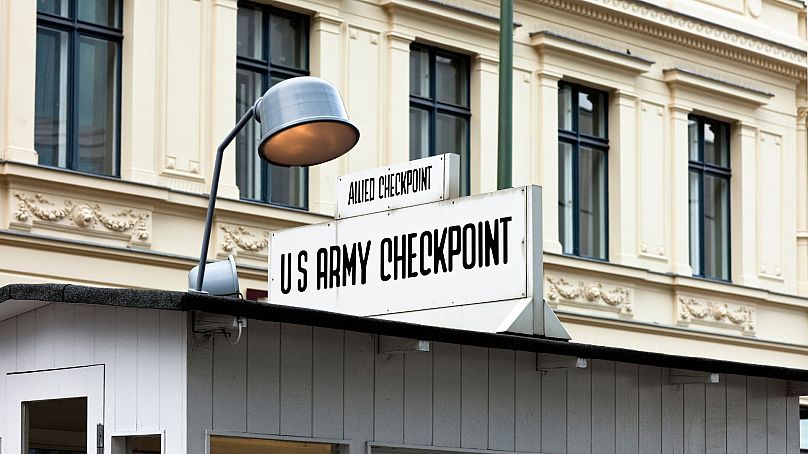 Checkpoint Charlie à Berlin.