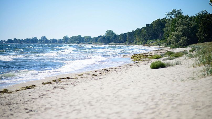 Une plage peu fréquentée du sud de la Suède