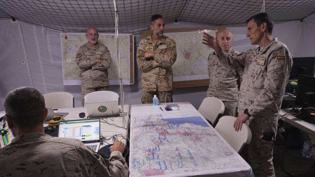 Command control of the military deployment in Valencia on the occasion of the DANA.