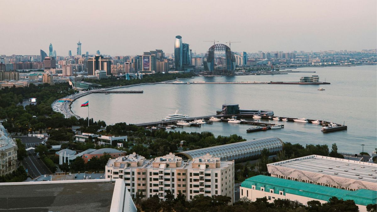 COP29 host city Baku sits on the shores of the shrinking Caspian Sea