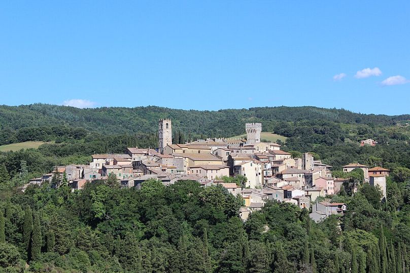 San Casciano dei Bagni, une ville d'environ 1 600 habitants dans la région Toscane