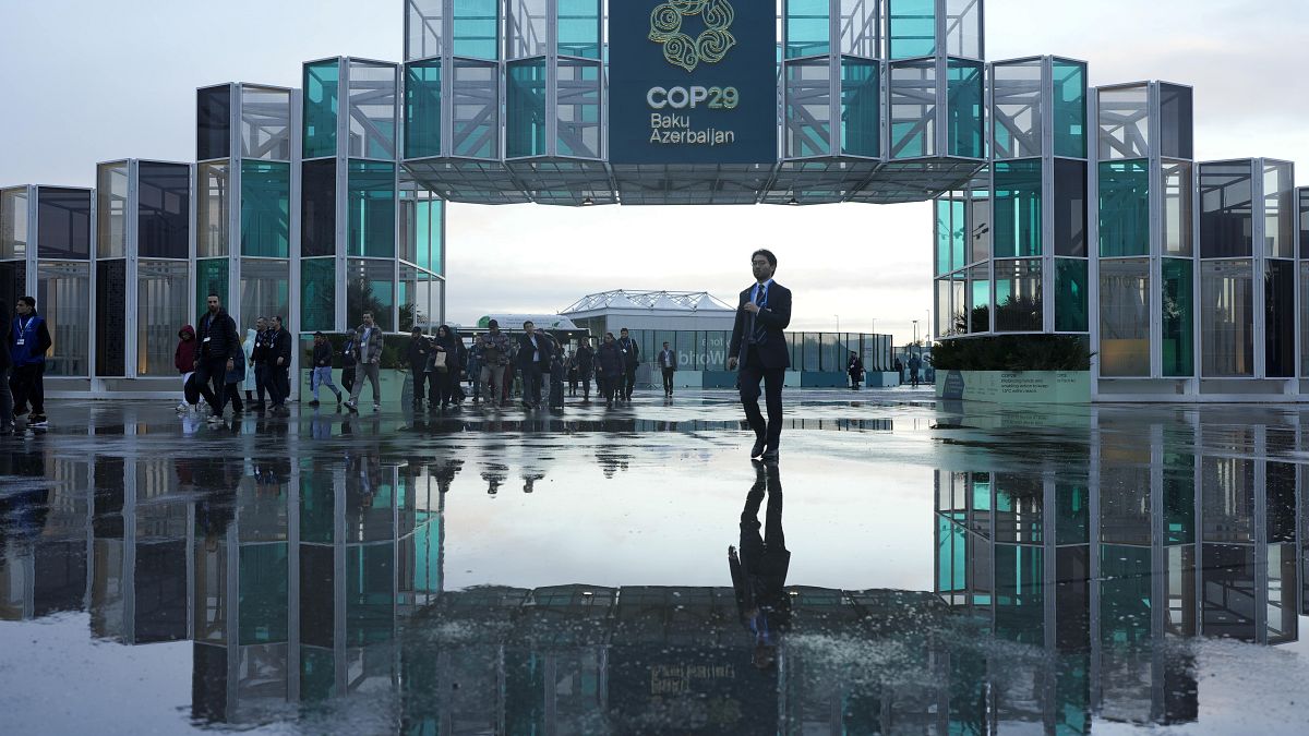 COP29 climate summit venue in Baku, Azerbaijan, November 16th 2024