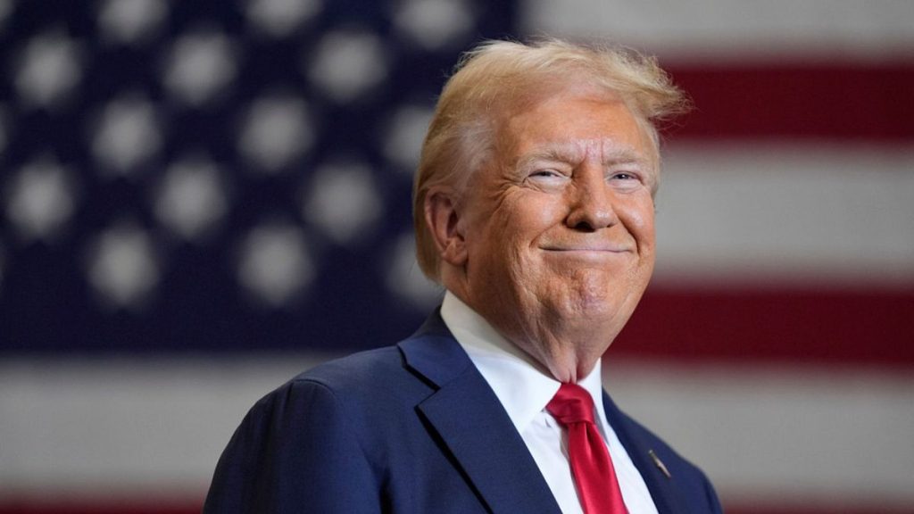 Donald Trump speaks during a campaign event, Wednesday, Sept. 25, 2024, in Mint Hill, N.C.