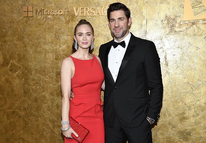 Krasinski et sa femme Emily Blunt