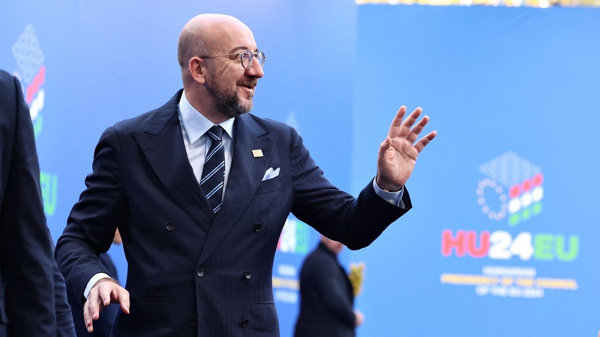 Charles Michel hosted an informal summit of EU leaders in Budapest.