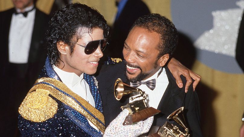 Quincy Jones avec Michael Jackson